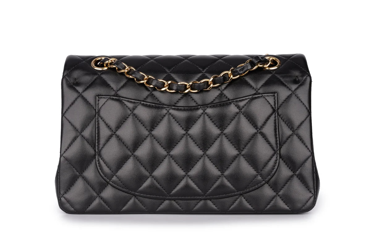 Chanel Mini Flapbag Lambskin Black GHW