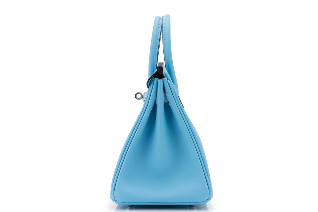 Hermès Birkin 25 Swift Blue Celeste PHW