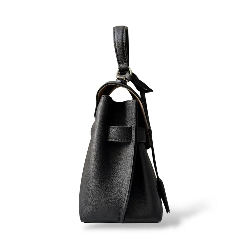 Louis Vuitton Black Leather LockMe Ever BB Bag