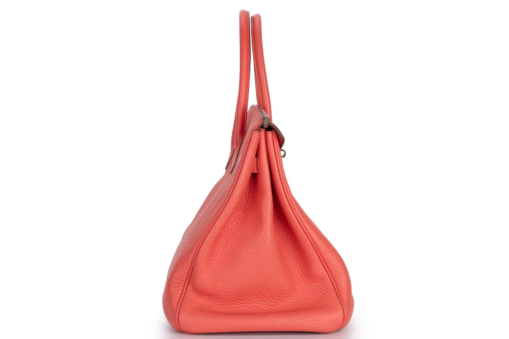 Hermès Birkin 35 Clemence Bougainvillea PHW
