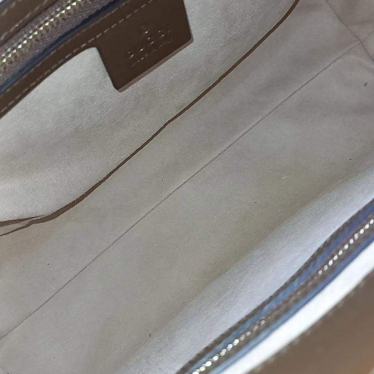 Gucci Multicolor Fabric and Leather Jackie 1961 Medium Tote Bag