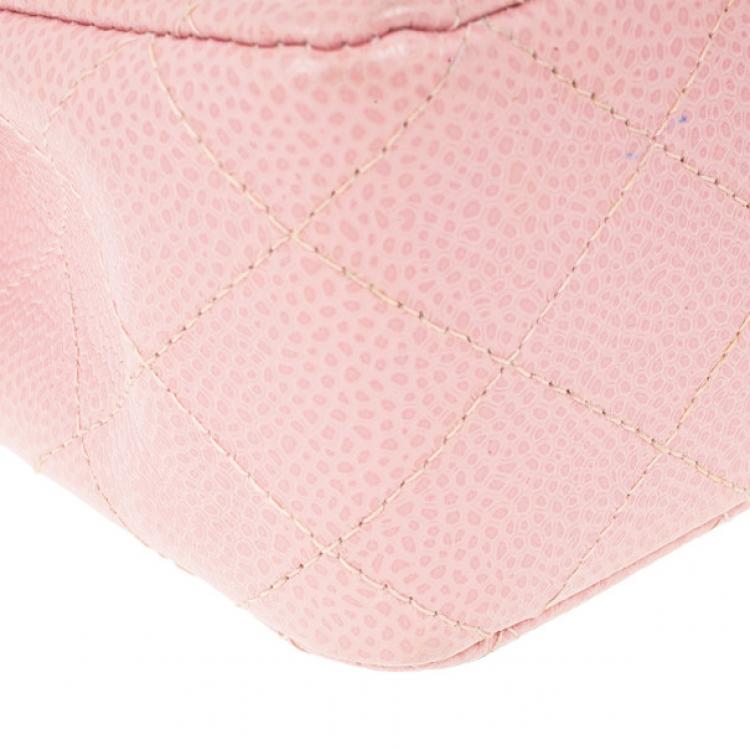 Chanel Pink Caviar Medium Double Flap Bag