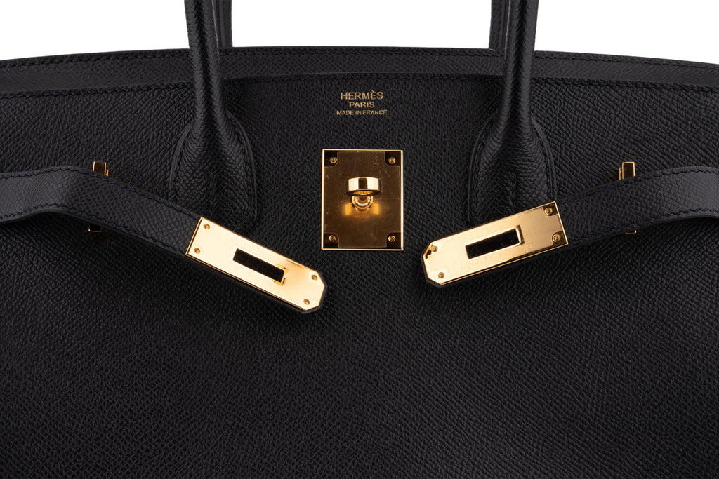 Hermès Birkin 30 Epsom Noir GHW
