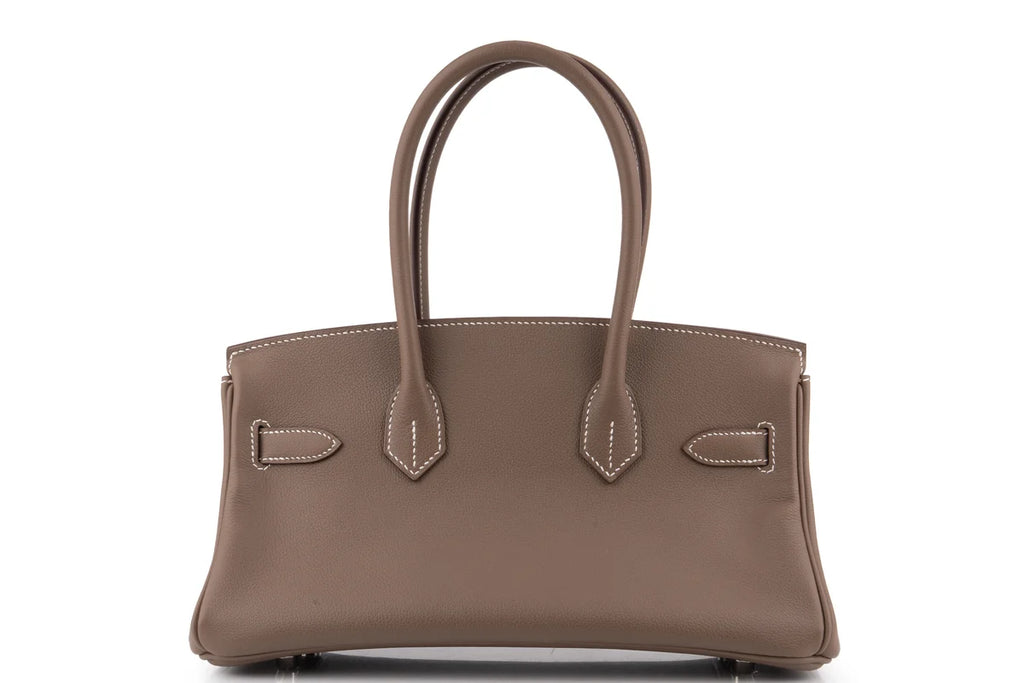 Hermès Birkin 29 Shoulder Evercolour Etoupe PHW