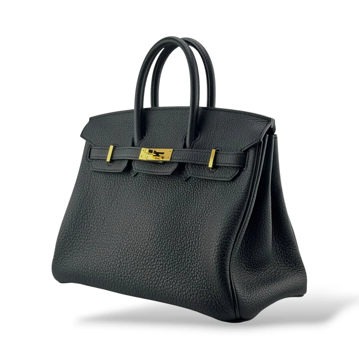 Hermes Birkin 25 Black Togo GHW