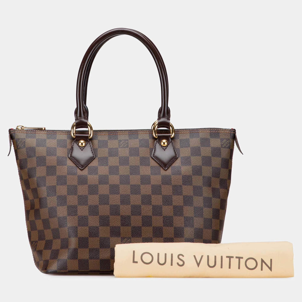 Louis Vuitton Brown Damier Ebene Saleya PM