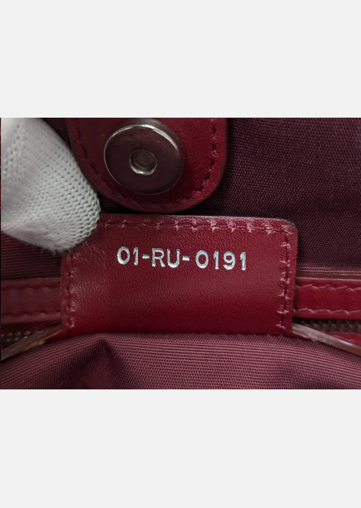 Christian Dior Cannage Panarea Leather Tote Bag Red
