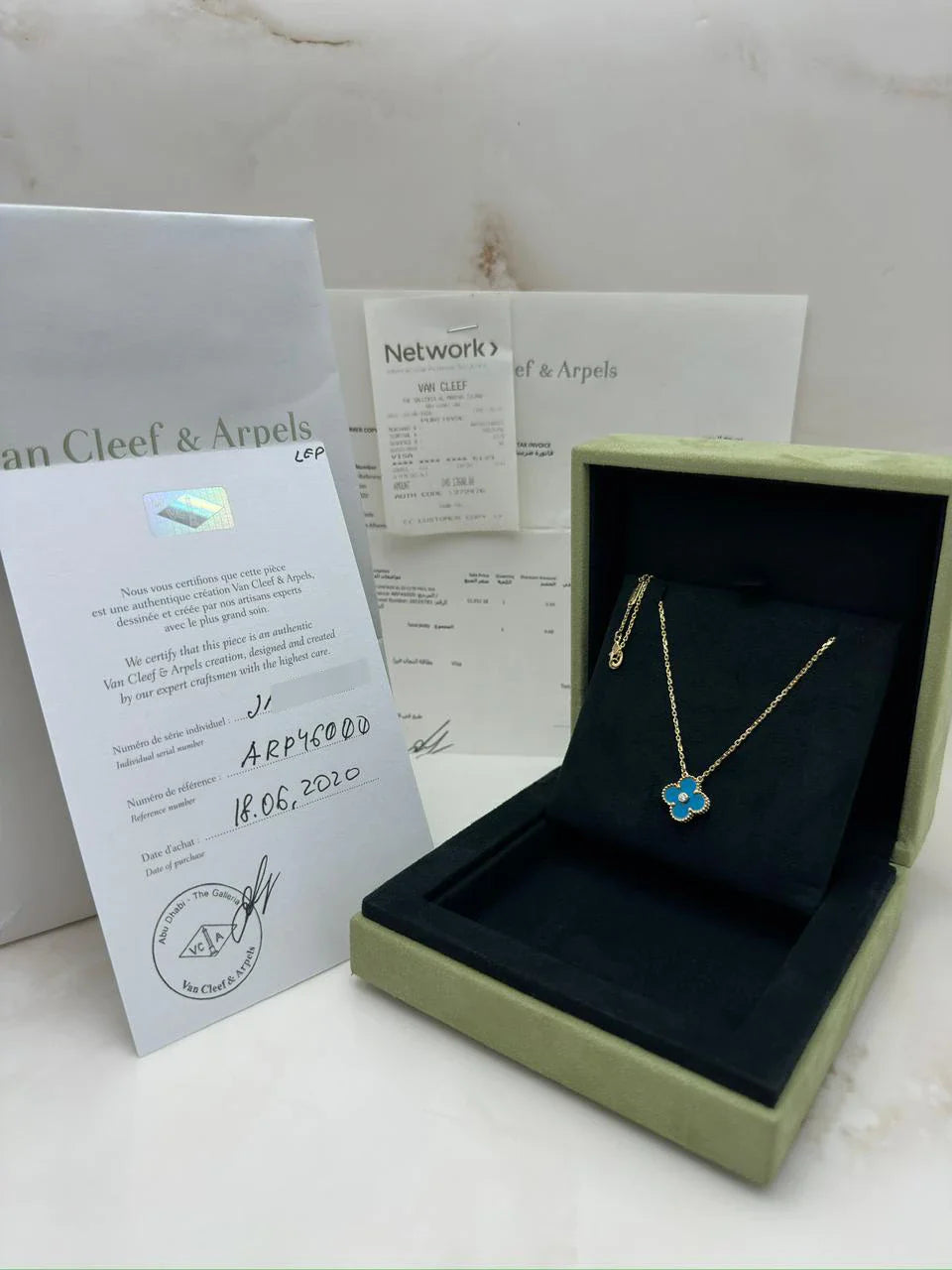 Van Cleef And Arpels Vintage Alhambra Holiday Pendant