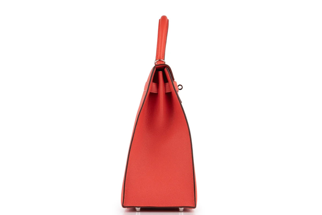 Hermès Kelly 35 Epsom Rose Jaipur PHW