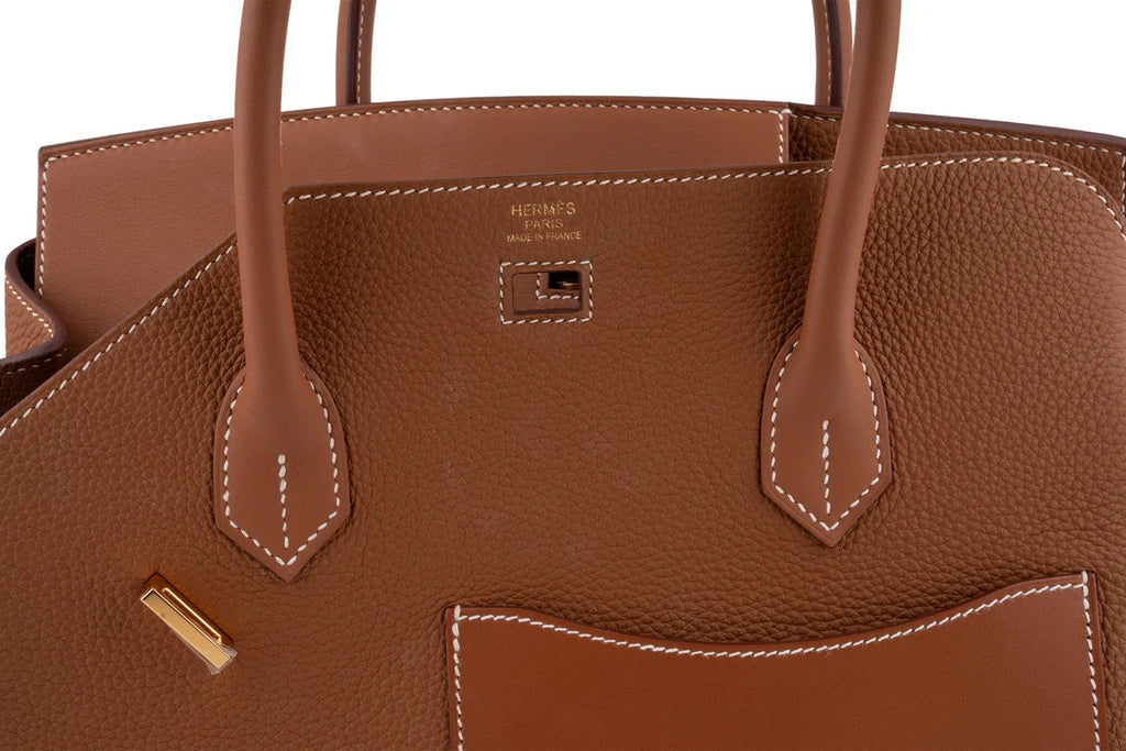 Hermès Birkin 30 Disordre Togo Gold GHW
