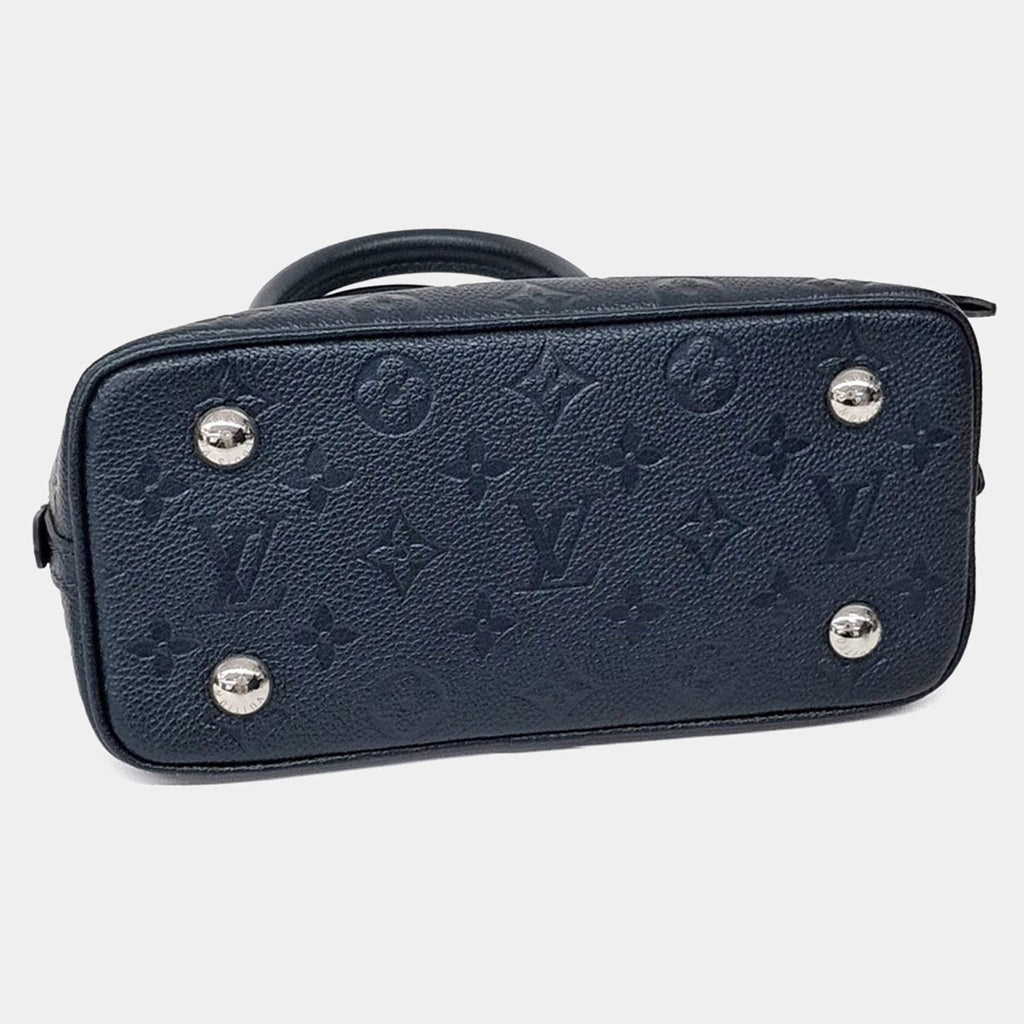 Louis Vuitton Black Leather Empreinte Alma BB M26686
