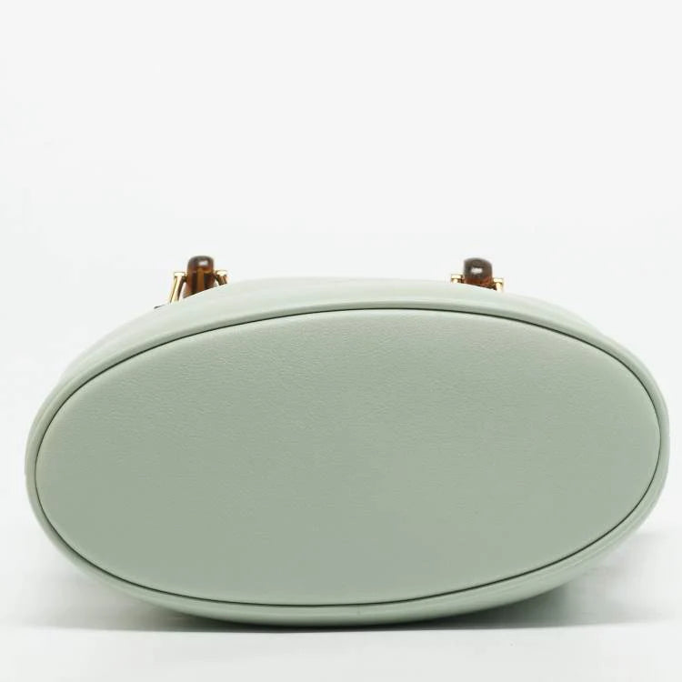Gucci Diana Small Mint Green Leather Tote