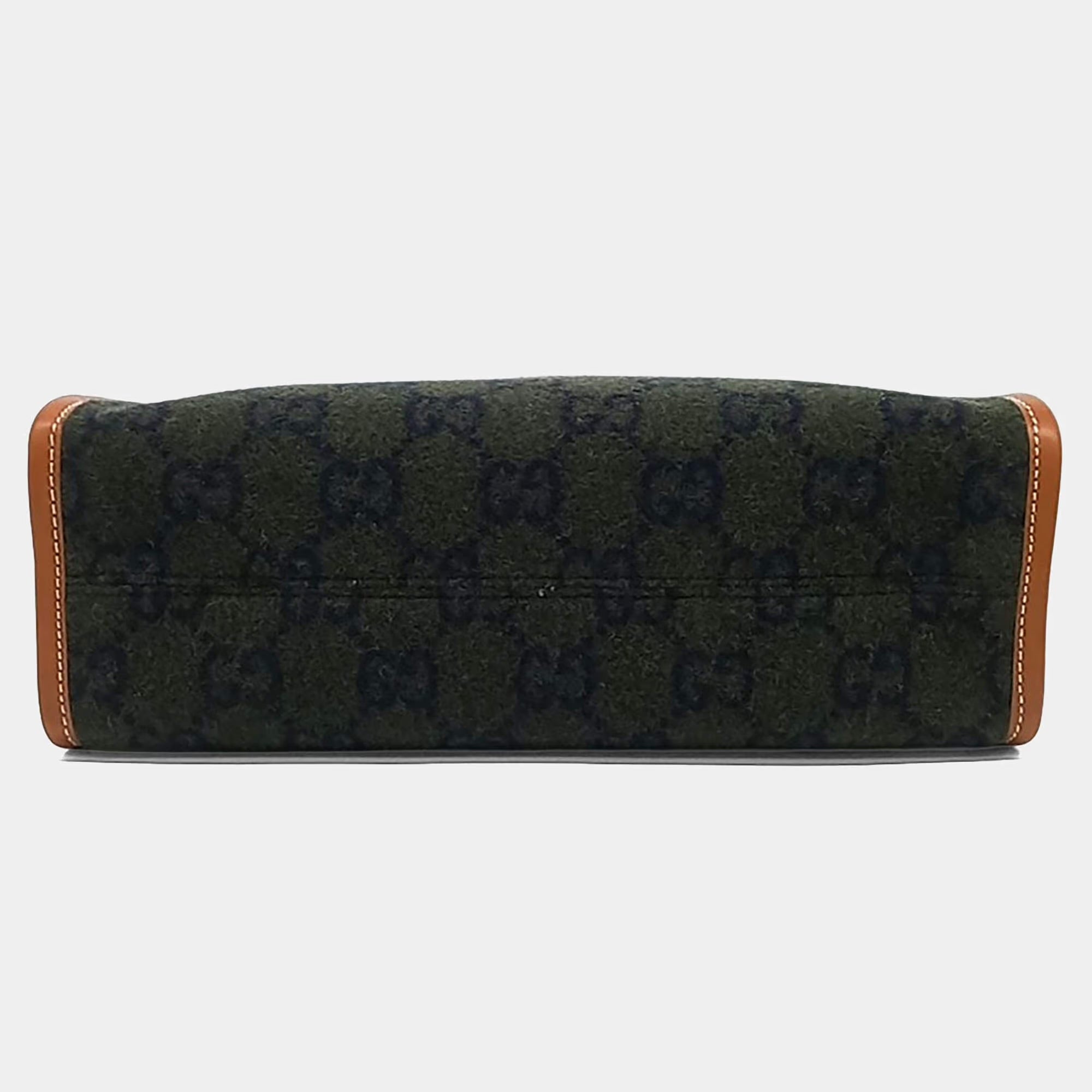 Gucci Multicolor Leather Tote and Shoulder Bag
