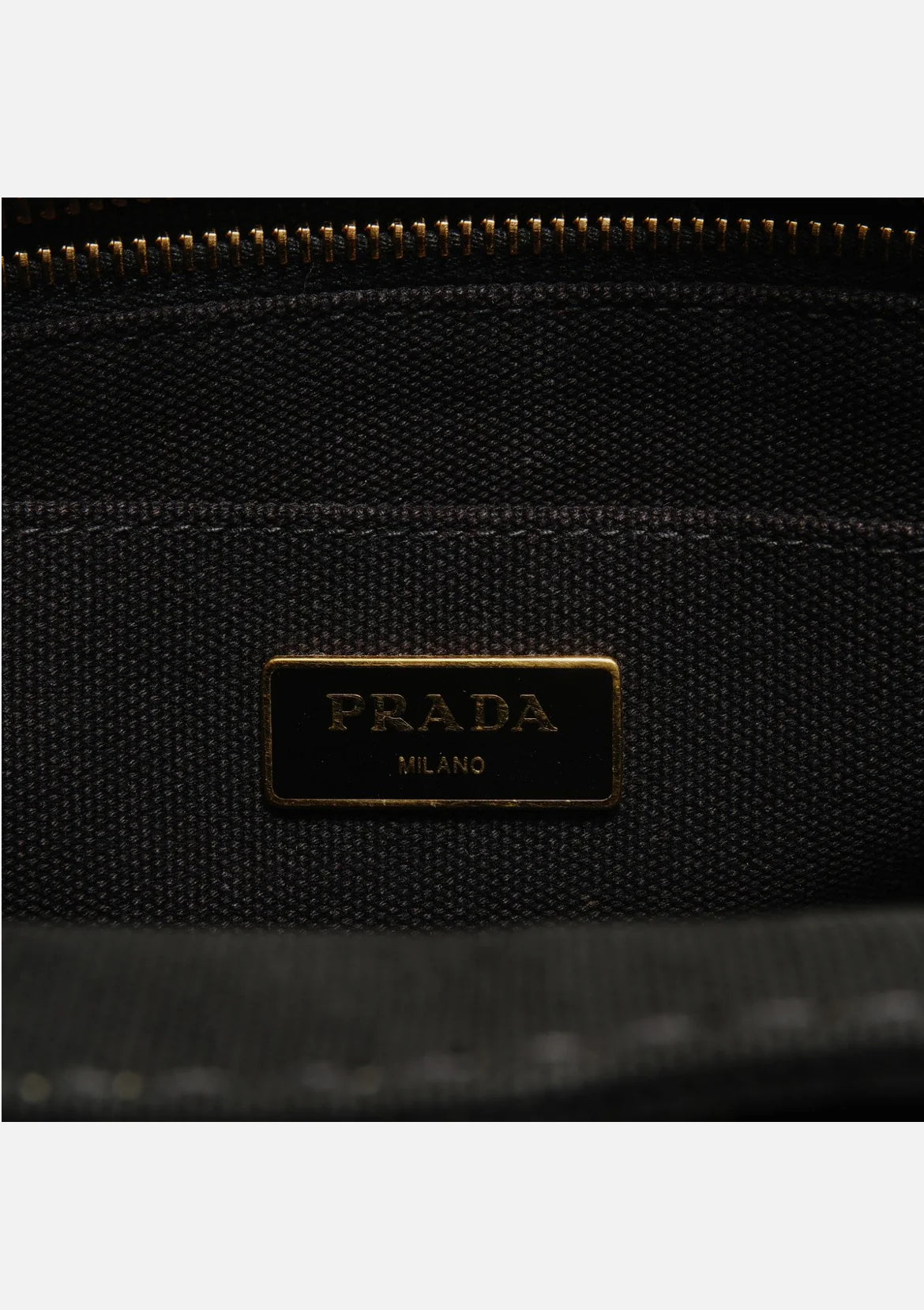 PRADA Canapa SS 2WAY Handbag black