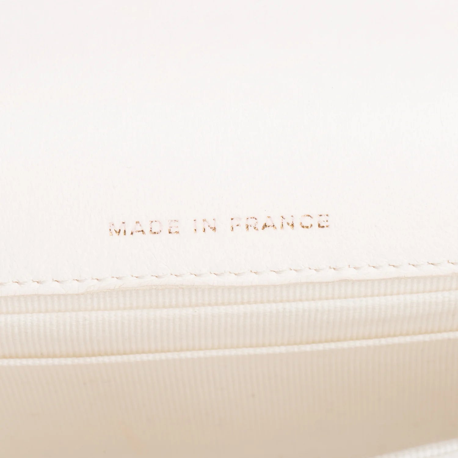 Chanel White Caviar Quilted Mini Heart Crush Waist Bag