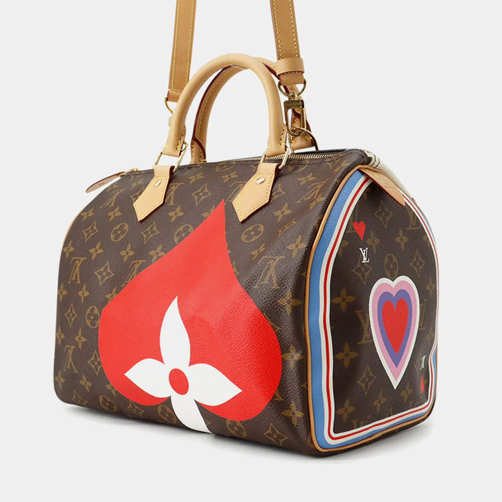 Louis Vuitton Speedy Bandouliere Brown Monogram / Gameon Size 30