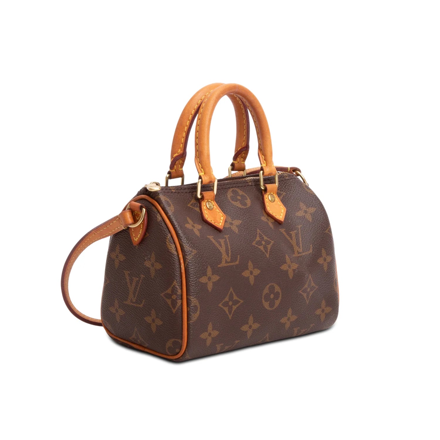 Louis Vuitton Monogram Nano Speedy Bandouliere