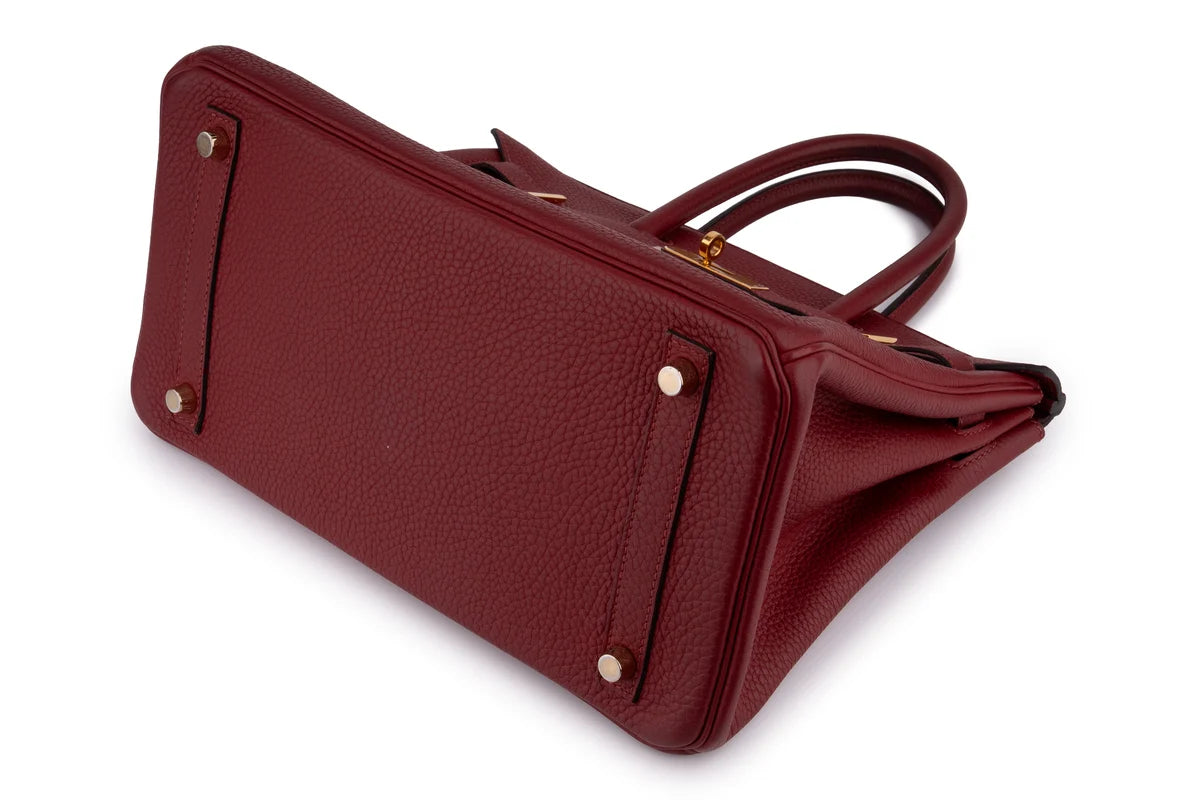 Hermès Birkin 30 Togo Rouge Grenat GHW
