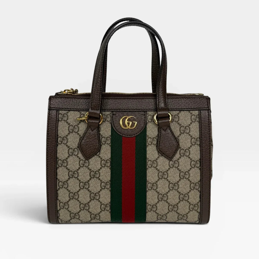 GUCCI GG OPHIDIA SMALL TOTE BAG