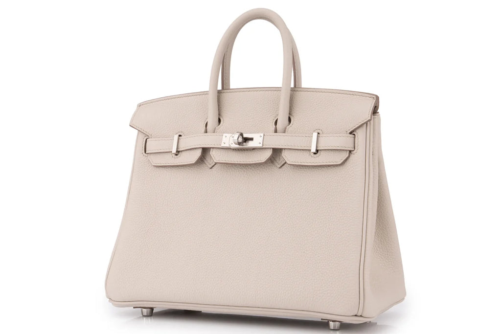 Hermès Birkin 25 Togo Beton PHW