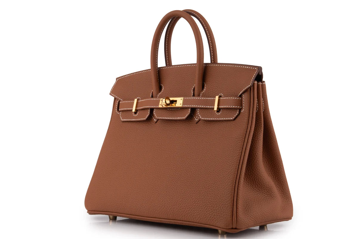 Hermès Birkin 25 Togo Gold GHW