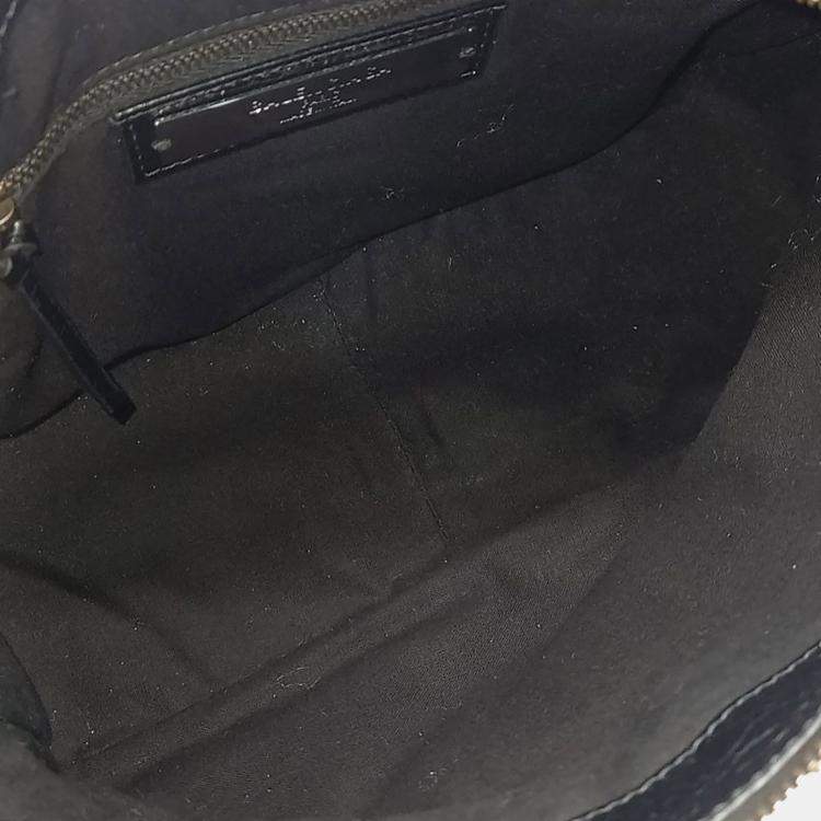 Balenciaga Black Leather Le City Moto Small
