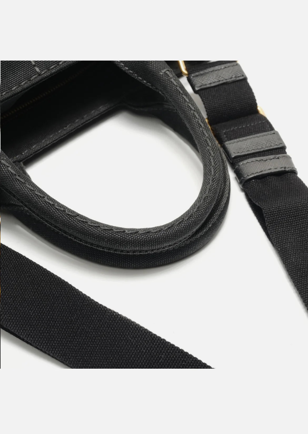 PRADA Canapa SS 2WAY Handbag black