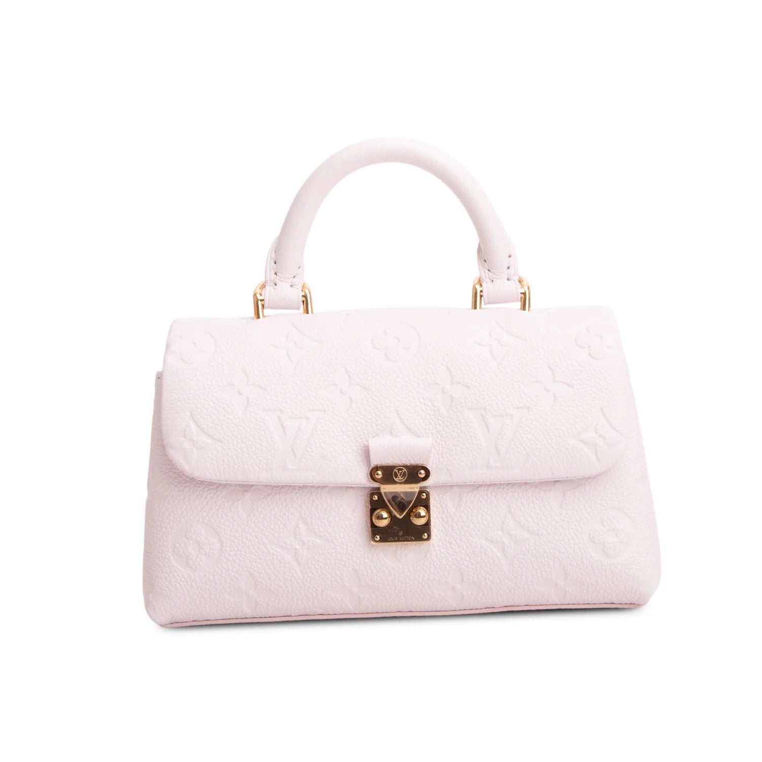 Louis Vuitton Pink Monogram Empreinte Leather Nano Madeleine