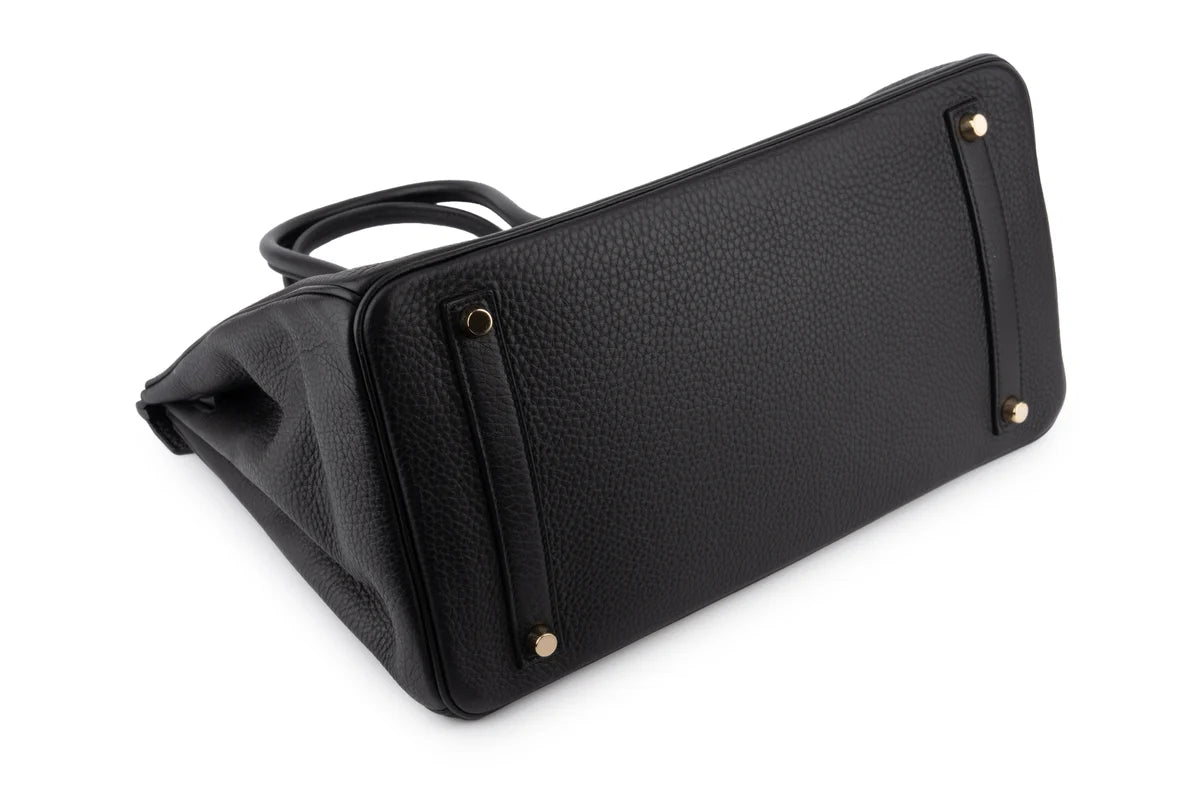 Hermès Birkin 35 Clemence Noir GHW