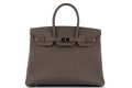 Hermès Birkin 35 Epsom Etain PHW