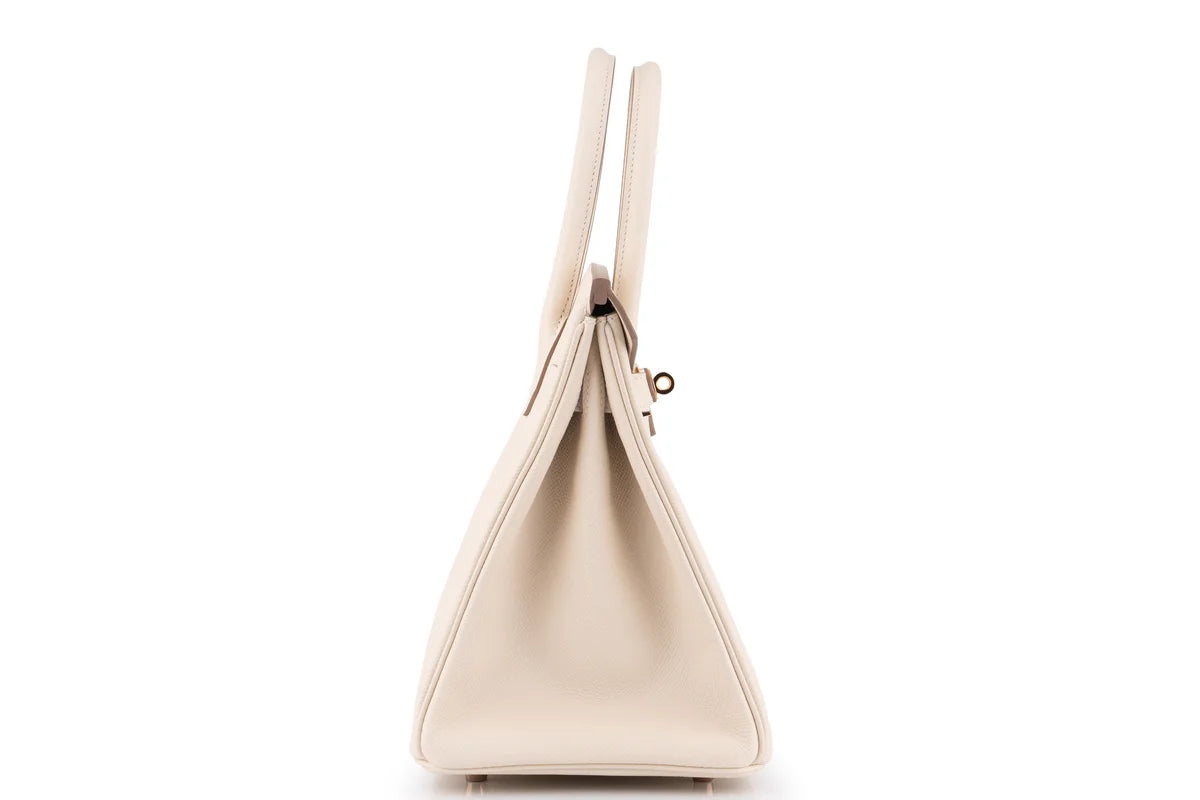 Hermès Birkin 30 Epsom Craie RGHW