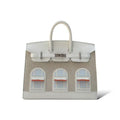 Hermes Birkin 20 Faubourg Sous La Neige Croco/Togo PHW