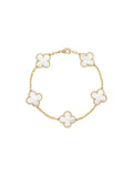 Van Cleef And Arpels Alhambra Bracelet Mother Of Pearl