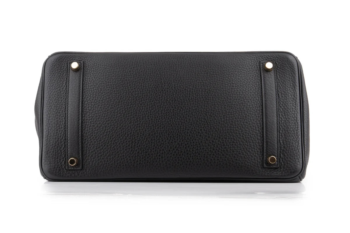 Hermès Birkin 35 Clemence Noir GHW
