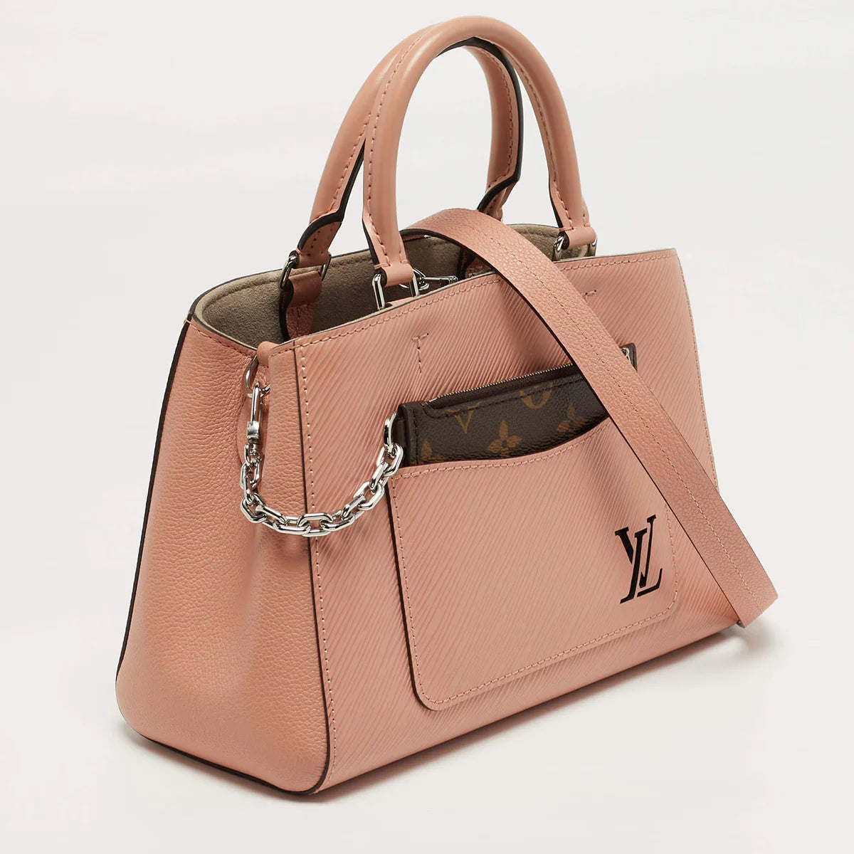 Louis Vuitton Marelle BB Rose Trianon Epi Leather Tote