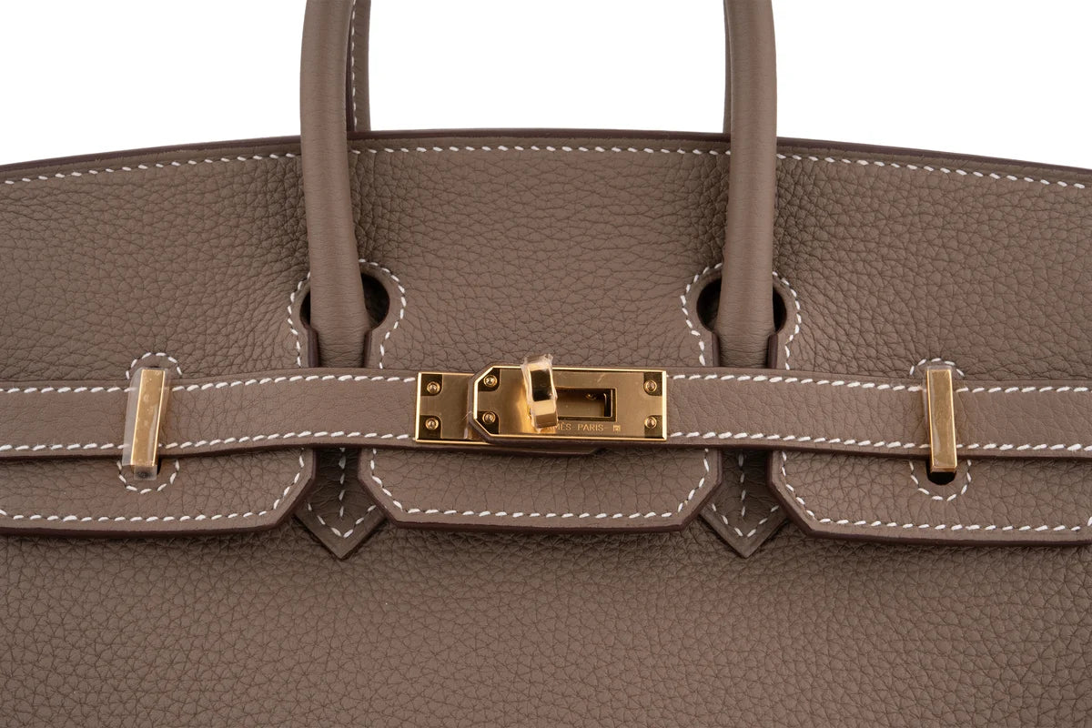 Hermès Birkin 25 Togo Etoupe GHW