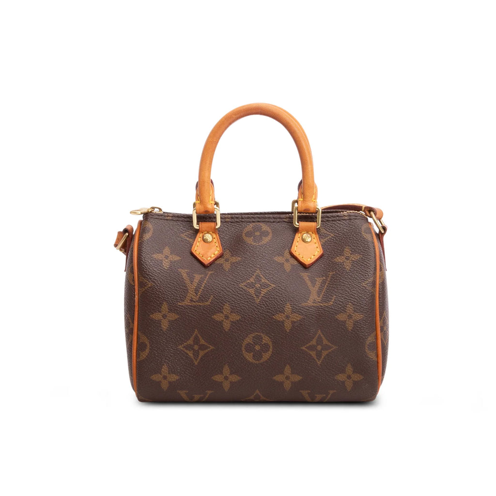 Louis Vuitton Monogram Nano Speedy Bandouliere