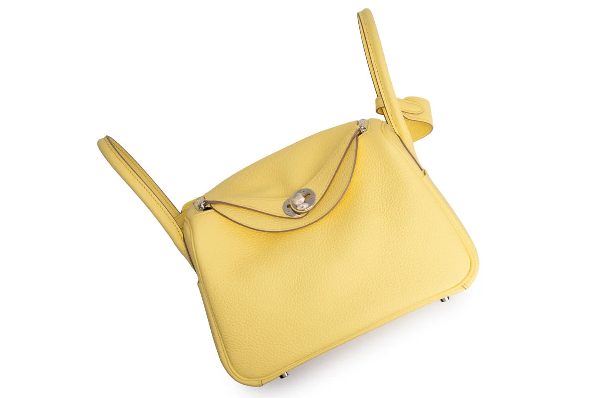 Hermès Lindy 26 Clemence Limoncello PHW
