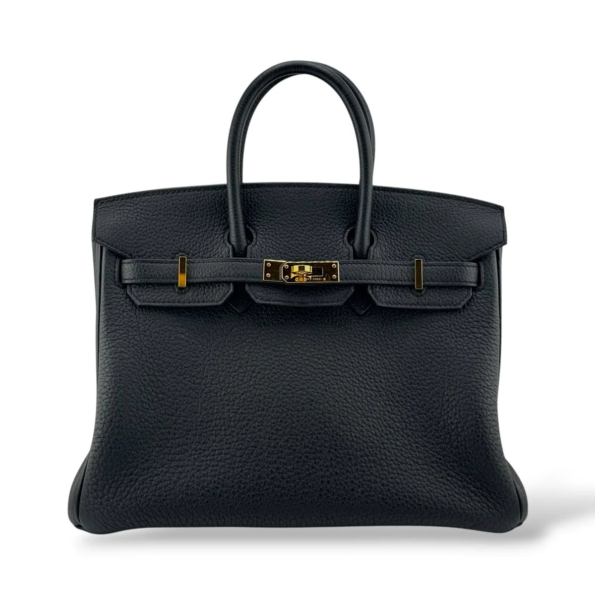 Hermes Birkin 25 Black Togo GHW