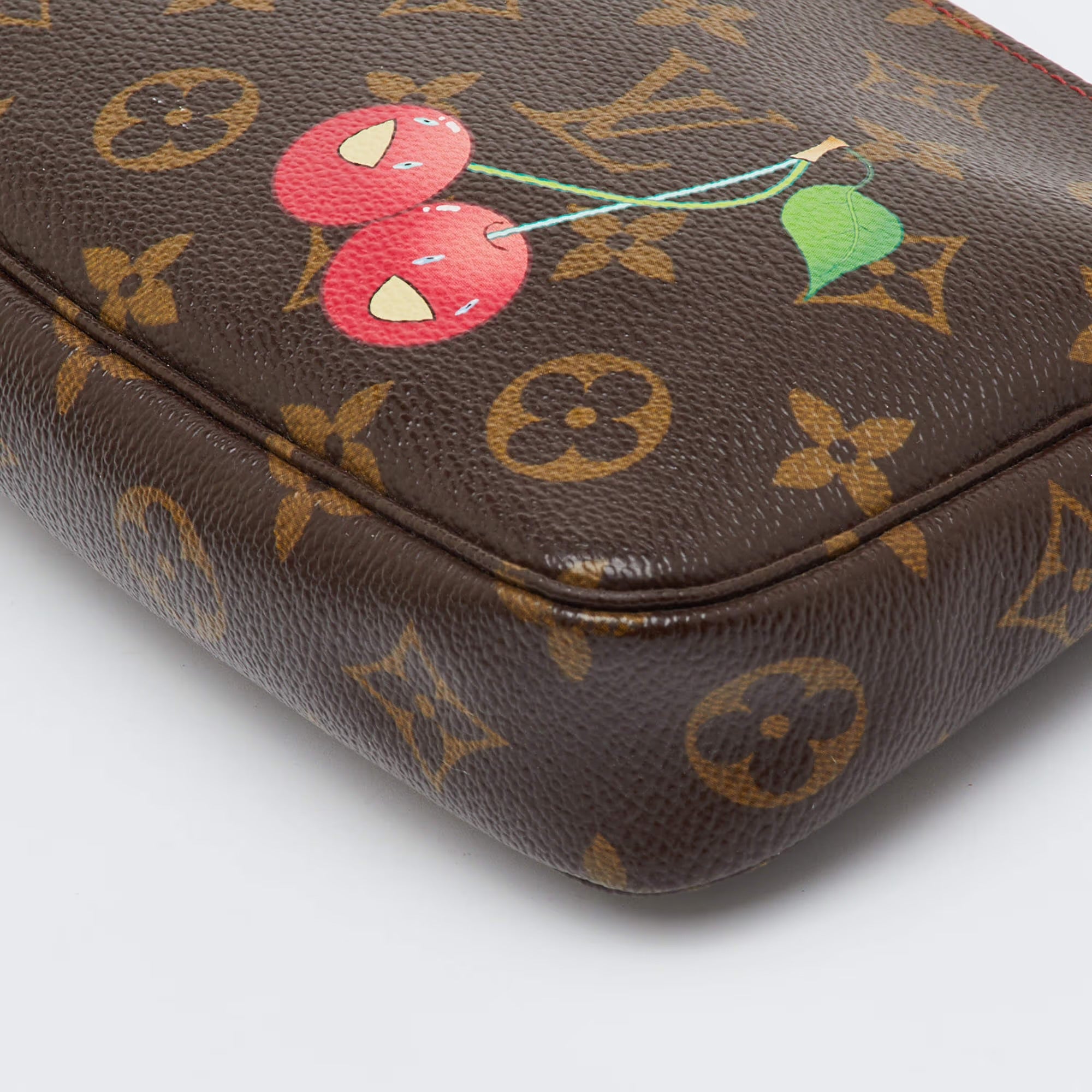 Louis Vuitton Monogram Cerises Pochette Accessoires Bag