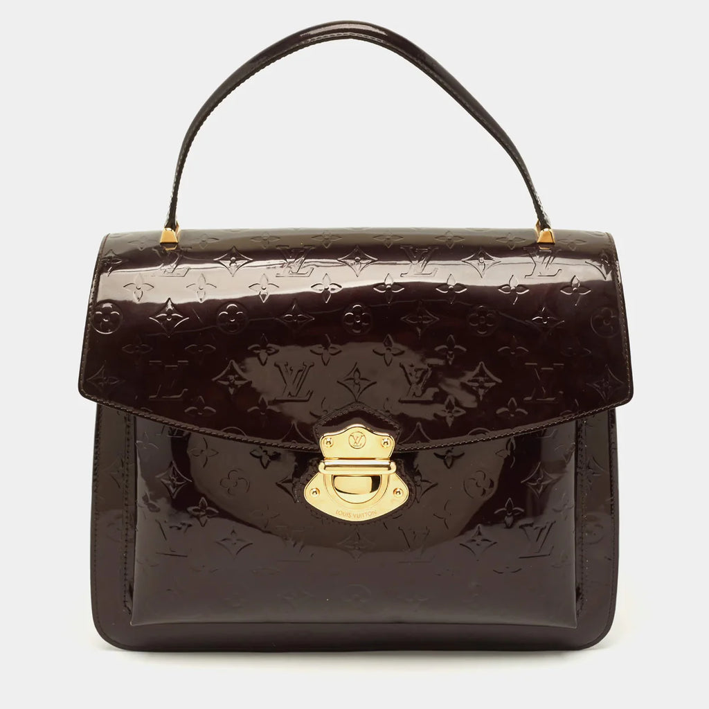 Louis Vuitton Romaine Amarante Monogram Vernis Bag