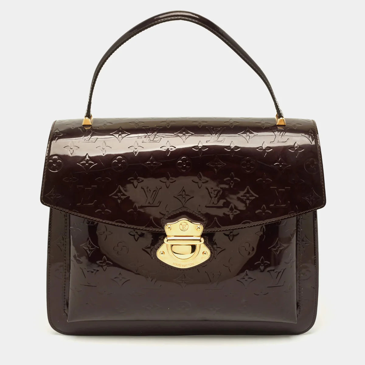 Louis Vuitton Romaine Amarante Monogram Vernis Bag