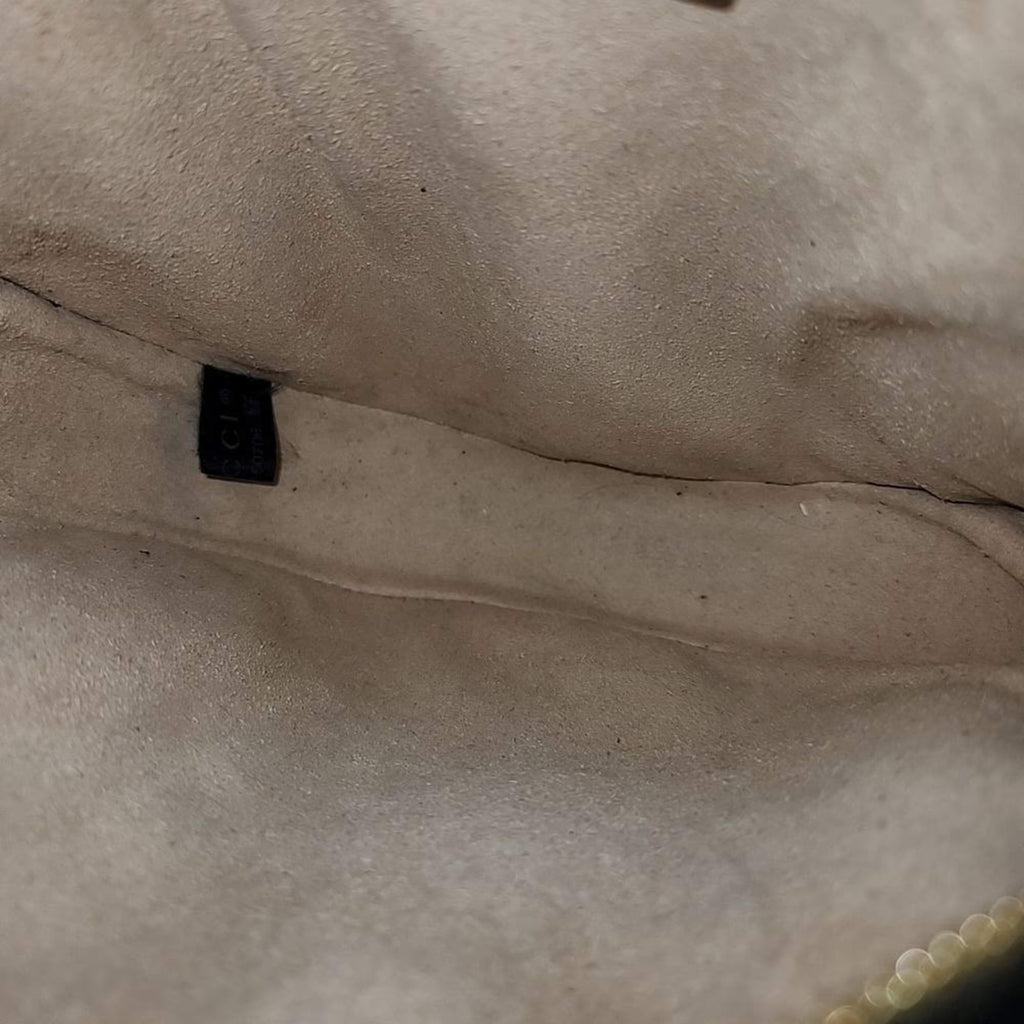 Gucci Multicolor Suede Ophidia Mini GG Round Shoulder Bag