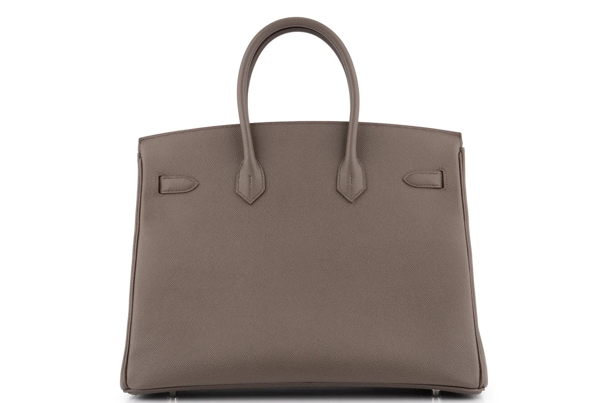 Hermès Birkin 35 Epsom Etain PHW