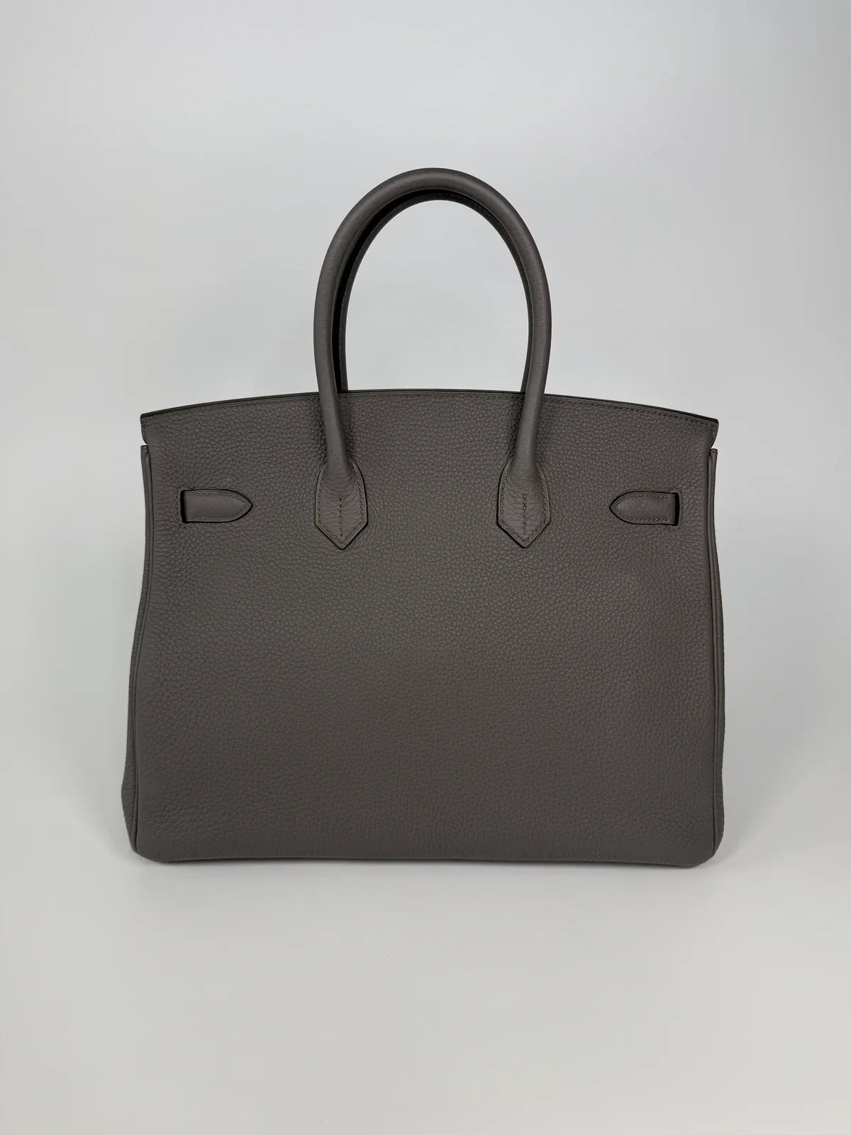 HERMÈS BIRKIN 35 IN GRIS ETAIN TOGO LEATHER WITH PALLADIUM HARDWARE