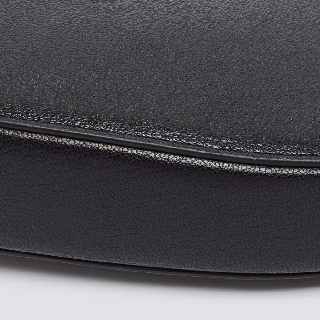 Dior Saddle Rodeo Black Leather Pouch Bag