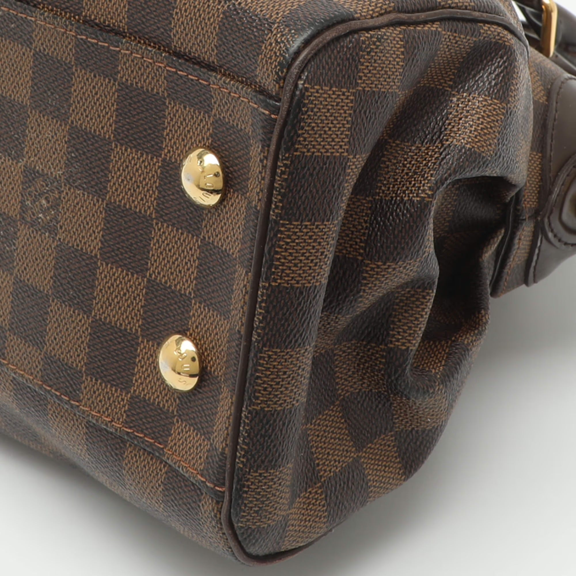 Louis Vuitton Trevi PM Damier Ebene Canvas Bag