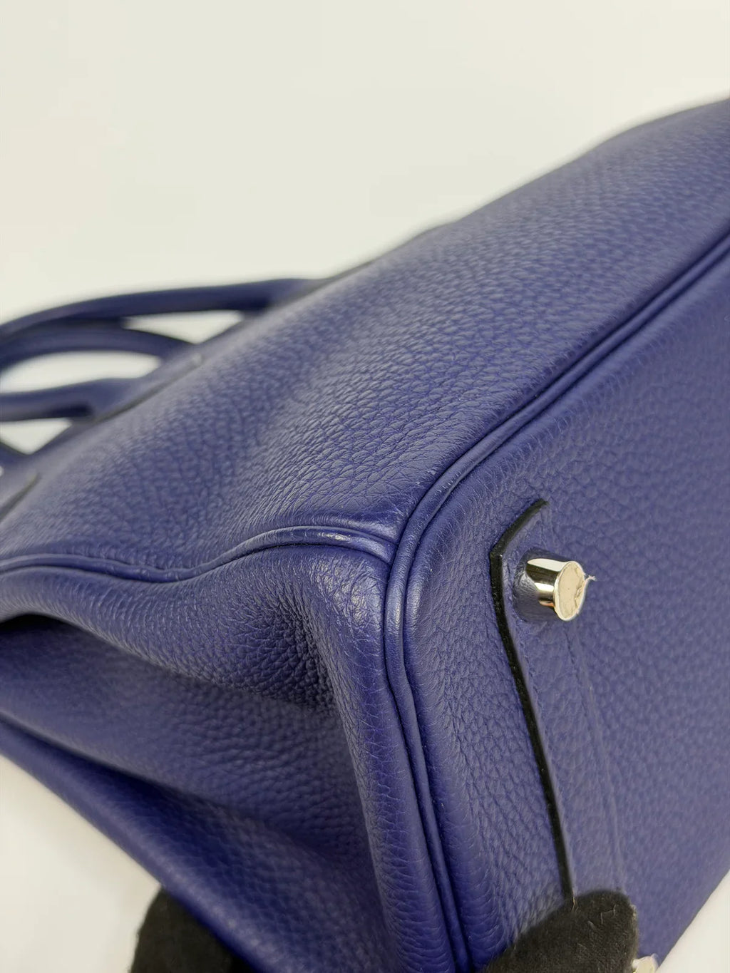 HERMÈS BIRKIN 25 IN BLUE SAPPHIRE TOGO WITH PALLADIUM HARDWARE