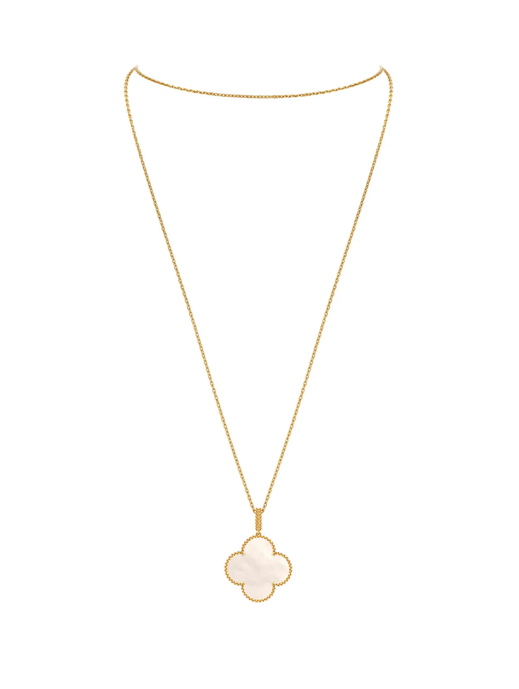 Van Cleef And Arpels Magic Alhambra Long Necklace