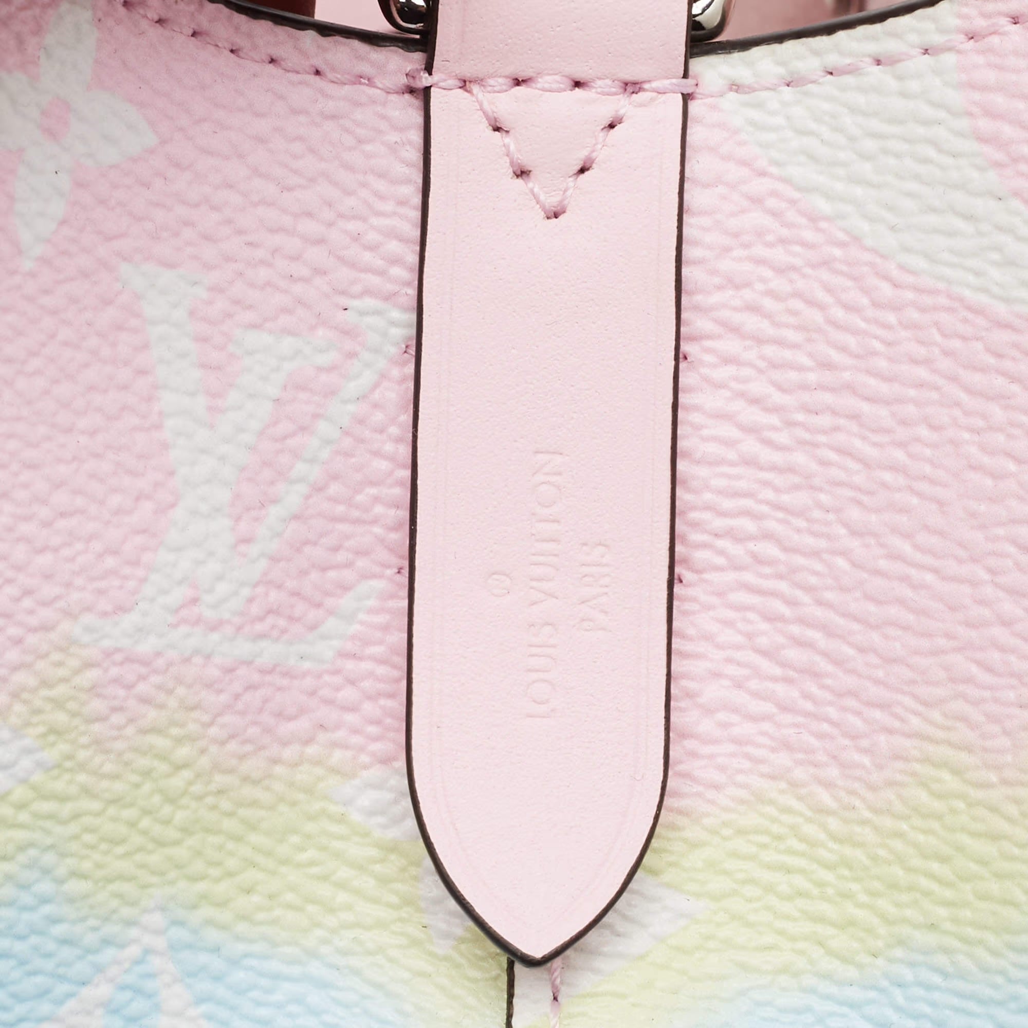 Louis Vuitton NéoNoé Escale MM Pastel Tie Dye Monogram Canvas Bag
